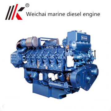 venta caliente 80-1000hp weichai chino marino motor diesel con caja de cambios para la venta en Malasia